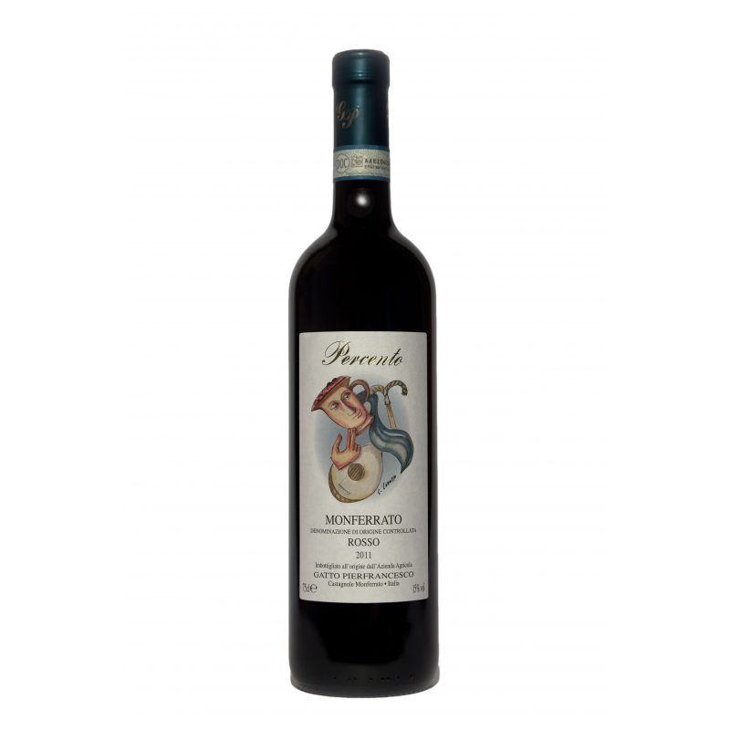 Vino Monferrato Rosso “Percento” di P.F.Gatto